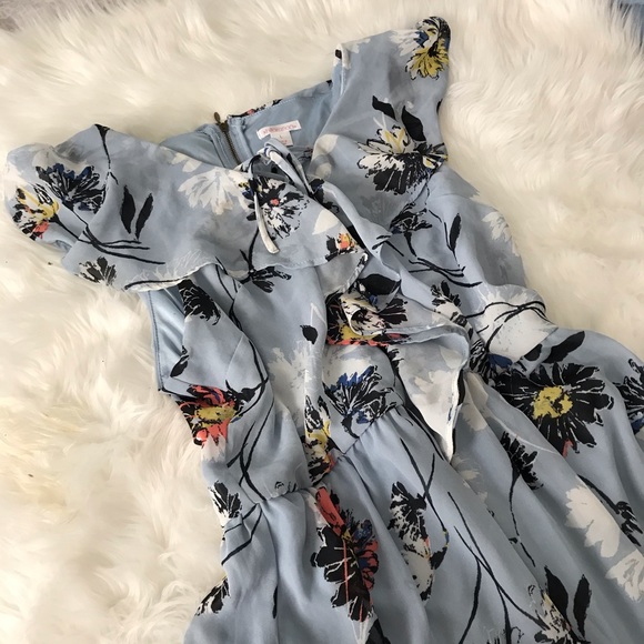 Light blue floral dress - Picture 3 of 4